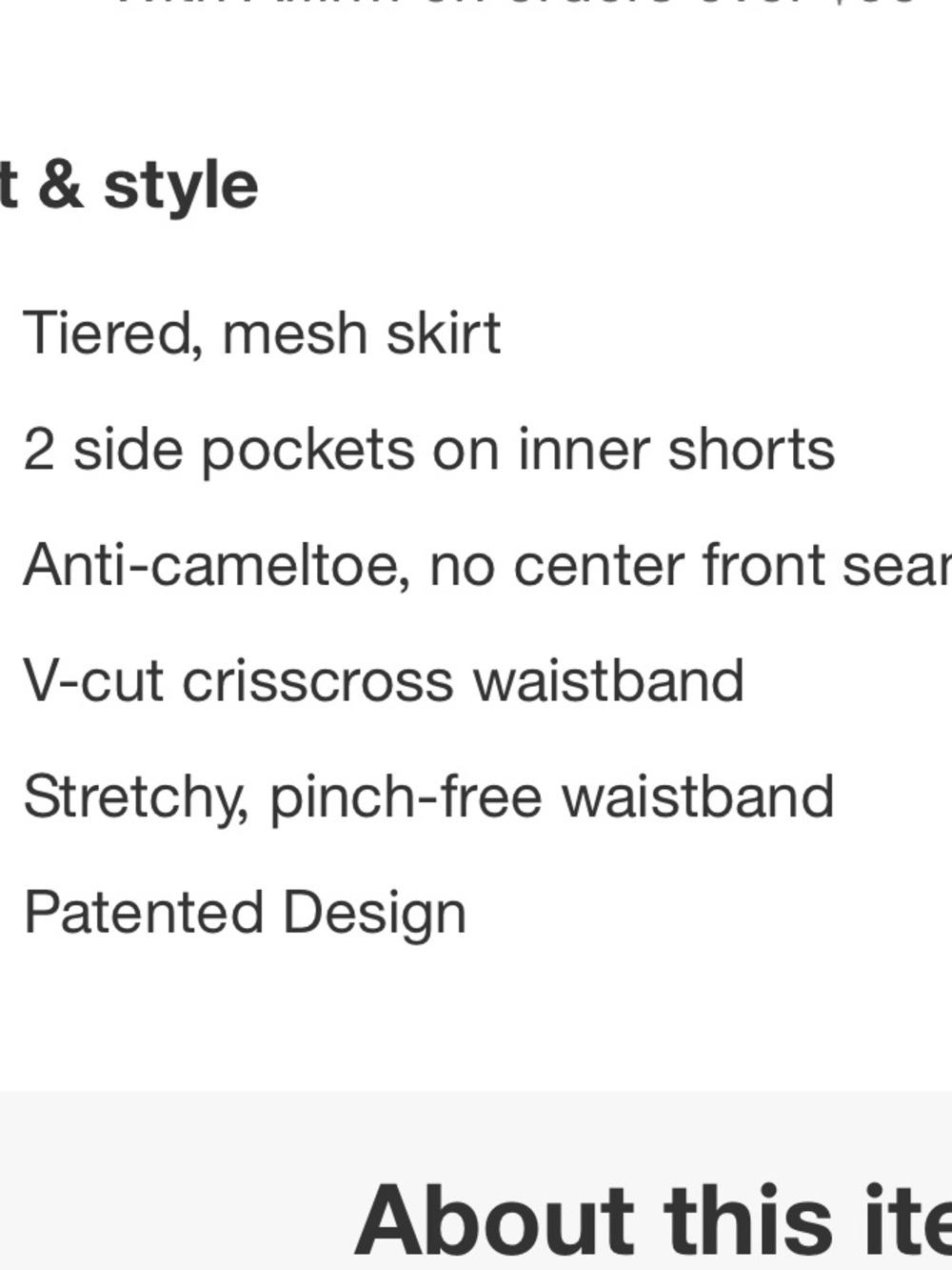 BLOGILATES NWT Blogilates Women's Ballerina Skort - Pink -XS - Picture 8 of 12